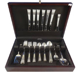 Diadem by Reed & Barton Sterling Silver Flatware Service Set 35 PC Modern Beaded