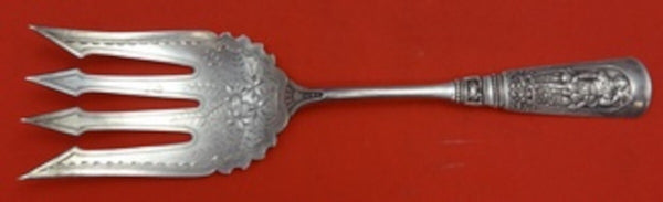Fontainebleau by Gorham Sterling Silver Fish Serving Fork Bright-Cut 8 1/2"