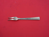 Prince Harald by Th. Marthinsen Norwegian Sterling Lemon Fork white enamel 4"