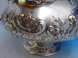 Chantilly by Gorham Sterling Silver Punch Bowl #4855 12 Pint 8" x 11" (#8623)