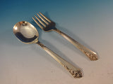 Damask Rose by Oneida Sterling Silver Baby Set 2-piece 4 3/8" Silverware
