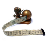 Copper Circus Lion Vintage Measuring Tape 1 1/2 #J1335