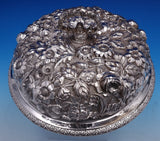 Repousse by Jenkins and Jenkins Sterling Silver Round Covered Dish #246 (#7821)