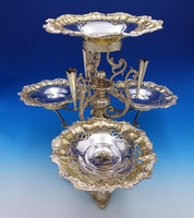 Queens by Joseph Rogers and Sons Sheffield England Silverplate Epergne (#7578)