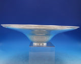 Marie Zimmerman Modernism Sterling Silver Centerpiece Bowl 15" Diameter (#6910)