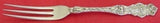 Irian by Wallace Sterling Silver Strawberry Fork Figural 4 3/4" Art Nouveau