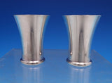 Babylone by Christofle Silverplate Salt and Pepper Shaker Set 2pc 2" (#7871)