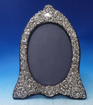 Keyford Frames Limited English Sterling Silver Picture Frame Oval Floral (#6191)