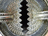 English Sterling Silver Tussie Mussie Posey Posy Holder with Jaws C1874 (#J1201)