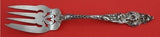 Les Six Fleurs by Reed and Barton Sterling Silver Cold Meat Fork Pierced 7 3/4"