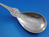 Ornamental #50 by Georg Jensen Sterling Silver Berry Spoon Snail Design 7 3/4"