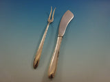 Silver Flutes by Towle Sterling Silver Flatware Set For 8 Service 37 Pieces