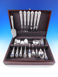 Coburg by CJ Vander Sterling Silver Flatware Service 6 Set 37 pcs Dinner