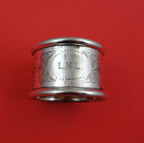Towle Sterling Silver Napkin Ring #8770 1 1/4"W x 1 7/8" Diameter Bright-Cut