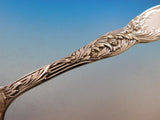 Chrysanthemum by Tiffany and Co Sterling Silver Waffle Server Pierced 8 3/4"