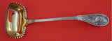 Japanese by Tiffany & Co Sterling Oyster Ladle pie crust edge rose GW 10 1/2"