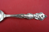 Flower of the Month by Wallace Sterling Teaspoon w/ morning glory Libra 5 7/8"