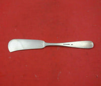 Mayflower by Kirk Coin Silver Master Butter Flat Handle BC 10.15 Mark 7 7/8"