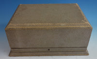 Asprey Sterling Silver Humidor Box Finely Engraved (#1569) Exceptional!