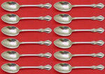 Hampton Court by Reed and Barton Sterling Silver Teaspoon Set of 12 pcs 6"