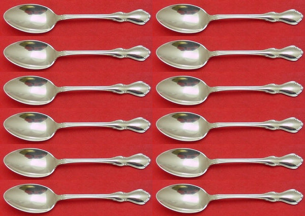 Hampton Court by Reed and Barton Sterling Silver Teaspoon Set of 12 pcs 6"