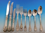 Normandie by Northumbria Canada Sterling Silver Flatware Set Service 59 pieces