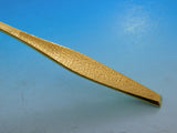 Golden Damascene by Gorham Sterling Silver Flatware Set Service 48 pcs Modern