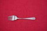 Pattern Unknown by Kirk Silver Salad Fork Old Maryland Engraved w/ribbon 6 3/8"