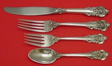 Grande Baroque by Wallace Sterling Silver Regular Place Setting(s) 4pc Flatware