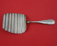 German .800 Silver Asparagus Server FH All Sterling Hooded w/ Ridges #570 9"