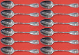 Palm by Tiffany and Co Sterling Silver Teaspoon Set 12 pieces 6 1/4"