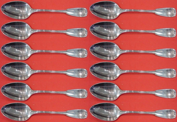 Palm by Tiffany and Co Sterling Silver Teaspoon Set 12 pieces 6 1/4"