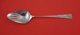 Da Vinci by Reed and Barton Sterling Silver Pierced Serving Spoon 8 1/2"