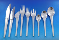 Caravel by Georg Jensen Sterling Silver Flatware Service Set 166 pieces Dinner