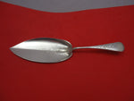 Antique Engraved #8 by Gorham Sterling Silver Fish Server Brite Cut 11 3/8"