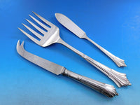 Albany by Arthur Price Silverplated Flatware Set Service for 8 Dinner 90 pieces