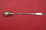Gothic by Shiebler Sterling Silver Olive Spoon Long Gold Washed original 8 1/4"