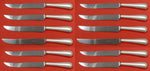 Fairfax by Durgin-Gorham Sterling Silver Steak Knife Custom Set 12 pcs 8 1/2"