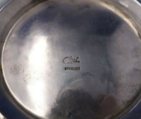 Cohn Sterling Silver Bowl Modern 2" Tall x 7" (#4992)