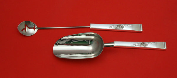 Classic Rose by Reed and Barton Sterling Silver Bar Set 2pc HHWS  Custom