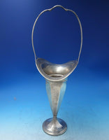 King George by Wilcox Wagoner and Watson Sterling Silver Basket w/Handle (#5831)