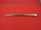 Newport Scroll by Gorham Sterling Silver Roast Carving Hone unused 12 1/2"