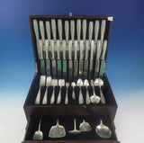 Juliet by Wallace Sterling Silver Flatware Dinner Set 12 Service 125 Pcs Huge