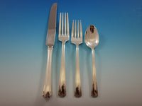John and Priscilla by Westmorland Sterling Silver Flatware Set Service 63 pieces