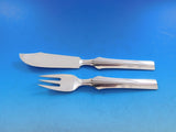 Elsinore by Georg Jensen Sterling Silver Flatware Individual Fish Set 22 pieces