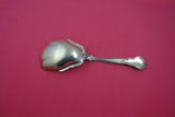 Chantilly by Gorham Sterling Berry Scoop vermeil w/ enamel applied lacing 8 7/8"