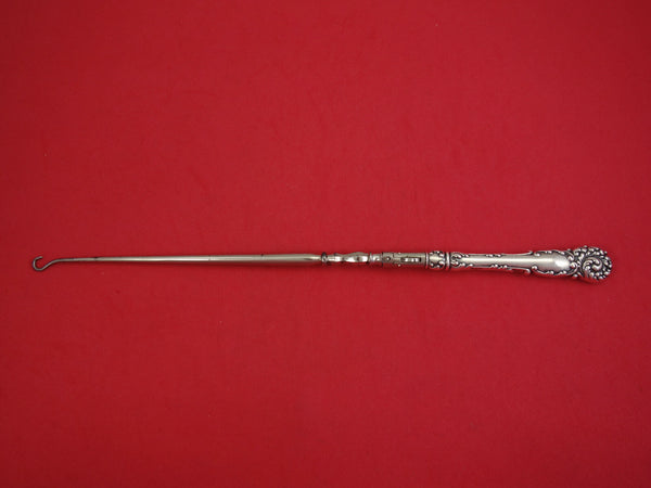 La Reine by Reed and Barton Sterling Silver Boot Hook Mechanical Rare 12"