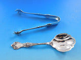 Majestic by Alvin Sterling Silver Flatware Set for 12 Service 93 pieces C Mono