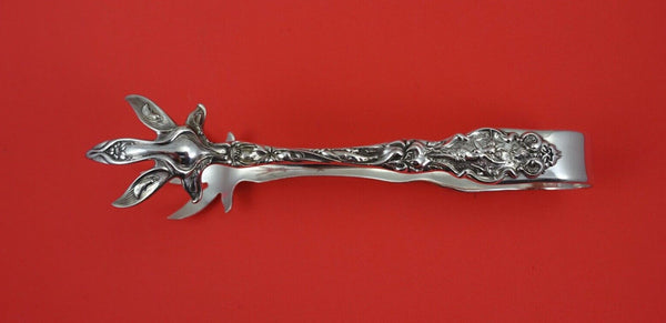 Irian by Wallace Sterling Silver Ice Tong  7 3/4"
