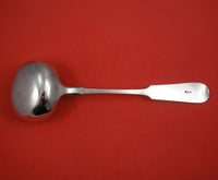 Russian Sterling Silver Soup Ladle Massive 8.1 ozt. 12" Serving Silverware